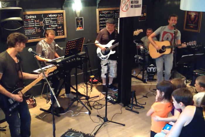 Concert rock au Barocks dans l'oise